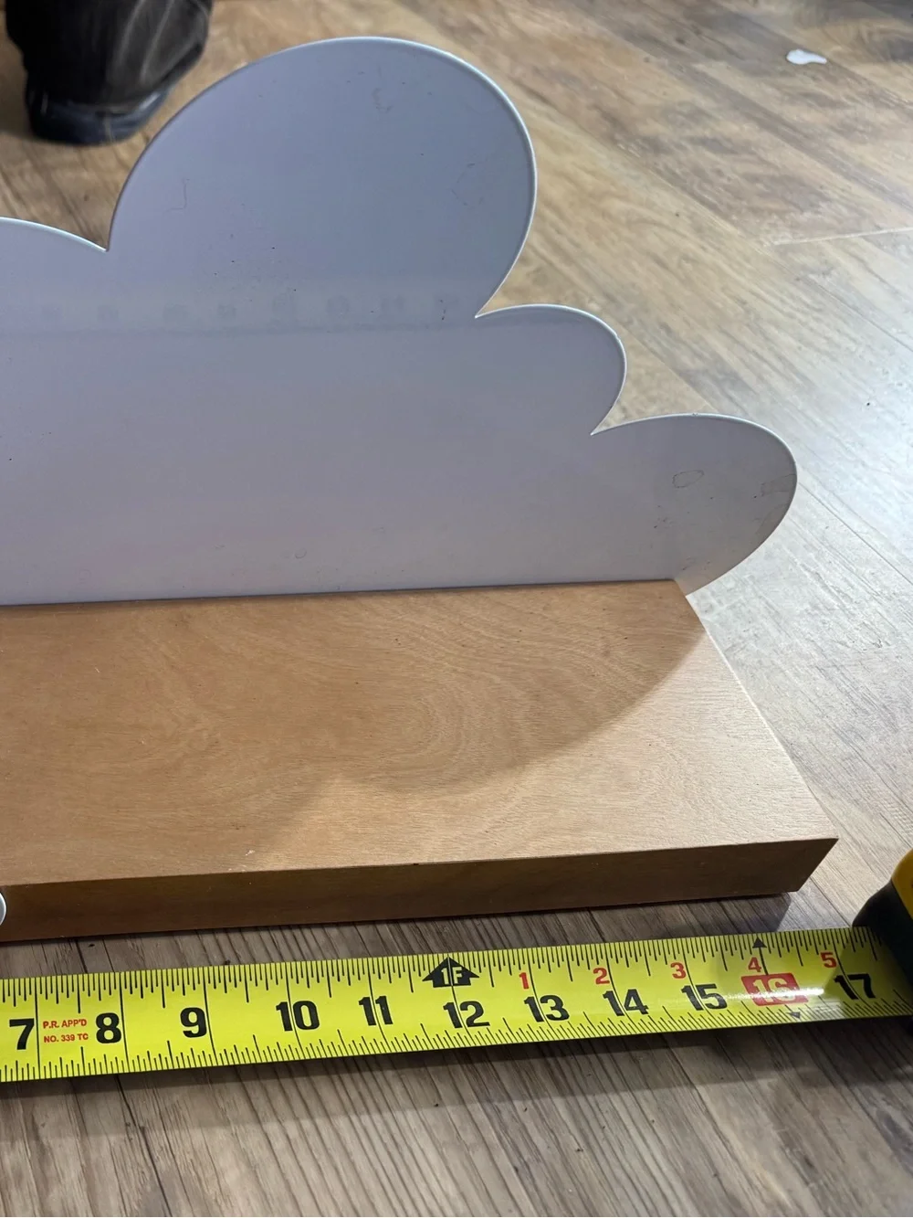 Land of Nod Crate & Barrel Cloud shelf